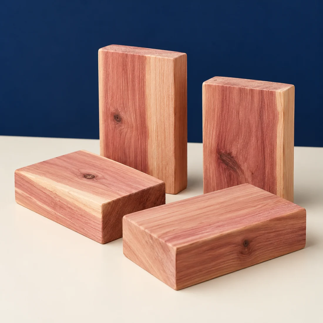 Cedar storage blocks